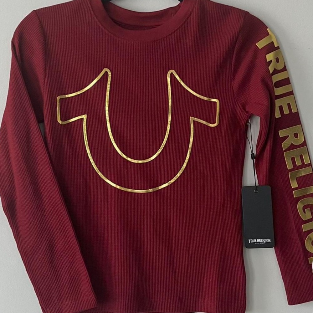 True religion thermal shirt